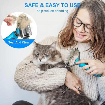 Dual-Sided Grooming Brush